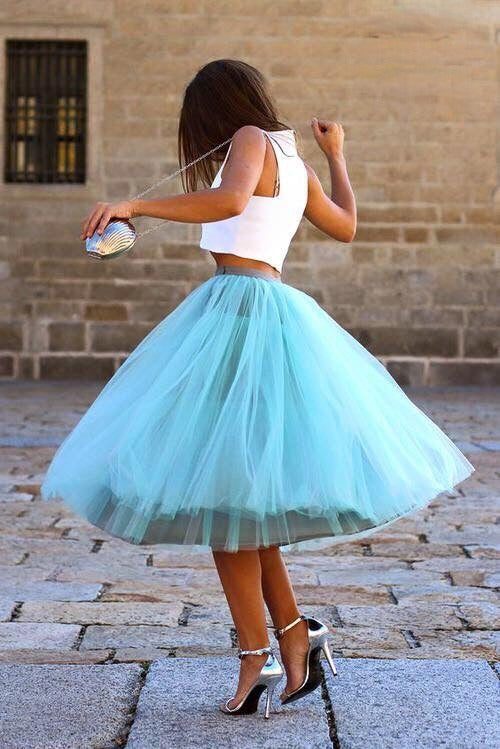 Gonna tulle Osia dettaglio elastico vita — Dream Shop