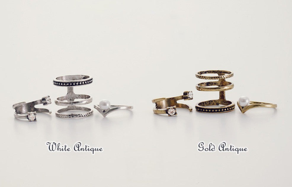 Set anelli Viki - dettaglio anelli | Dream Shop