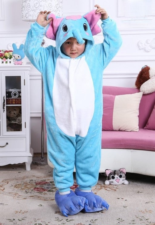 Pigiamino Elefantino dettaglio orecchie grandi sul cappuccio - Dream Shop