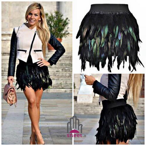 Gonna di piume