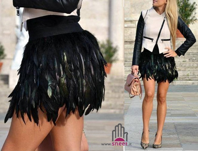 Gonna di piume