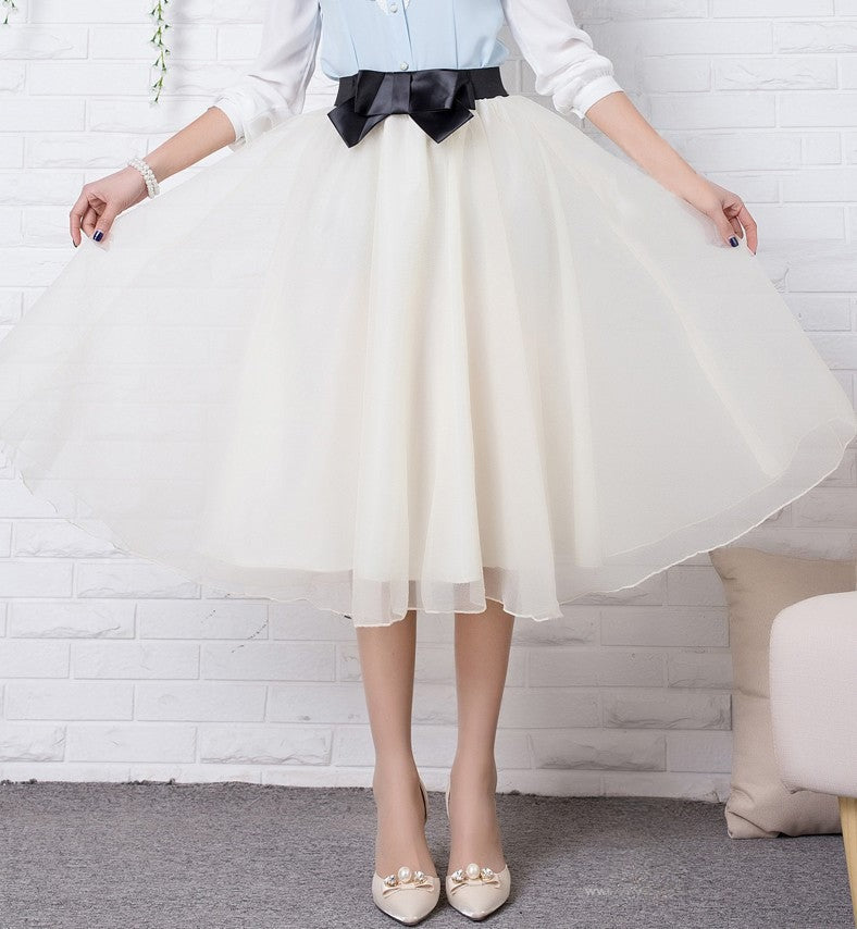 Gonna tulle pinkies dettaglio sotto-gonna — Dream Shop