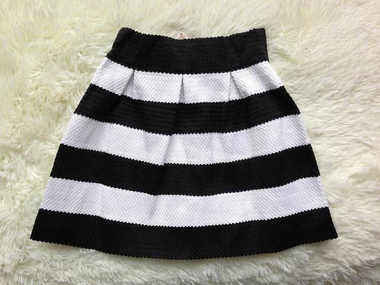 Gonna stripe dettaglio righe — Dream Shop
