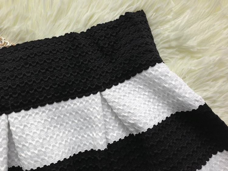 Gonna stripe vista laterale — Dream Shop