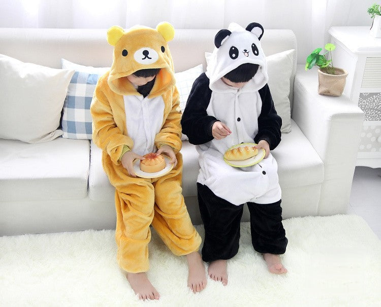 Pigiamino Orsetto tuta peluche vista laterale — Dream Shop