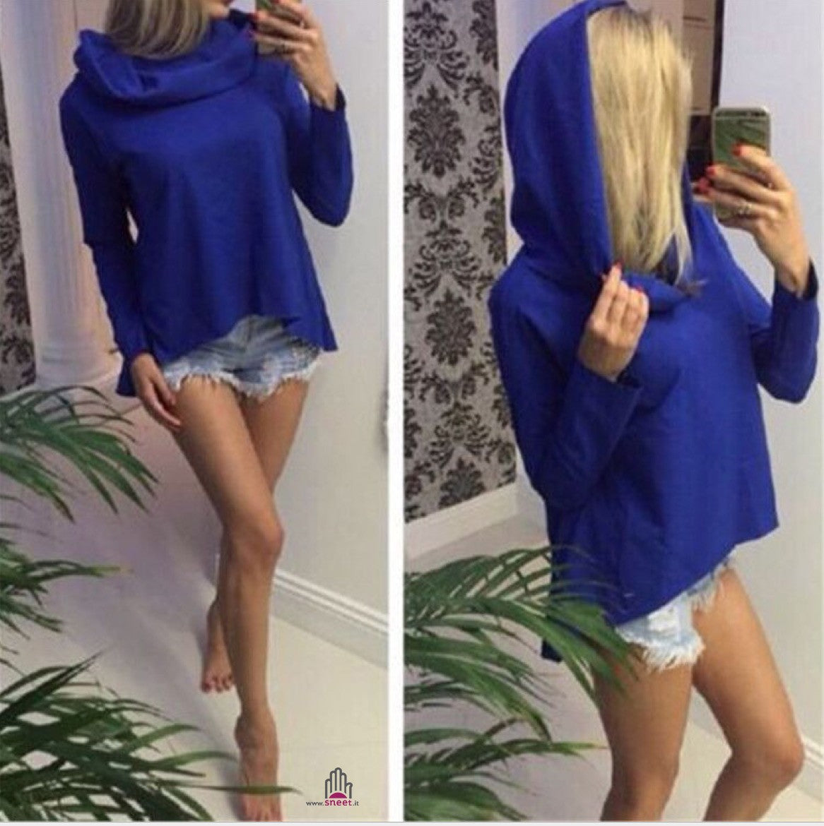 Maglia cappuccio Gressy