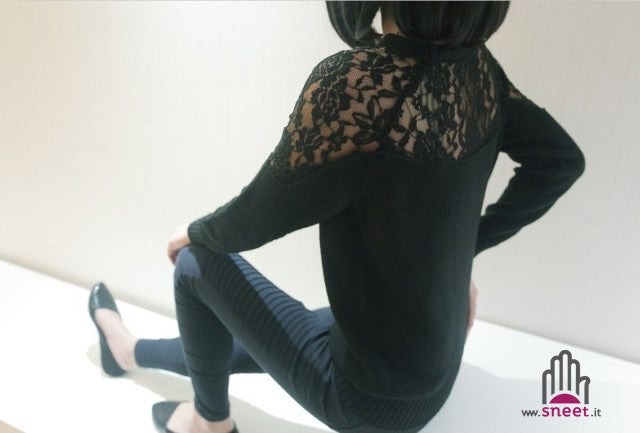 Maglioncino in pizzo Lalla