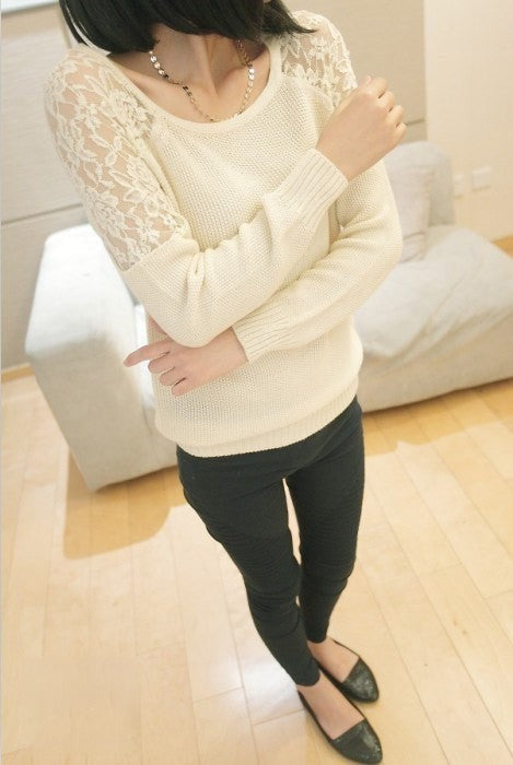 Lace Sweater Lalla
