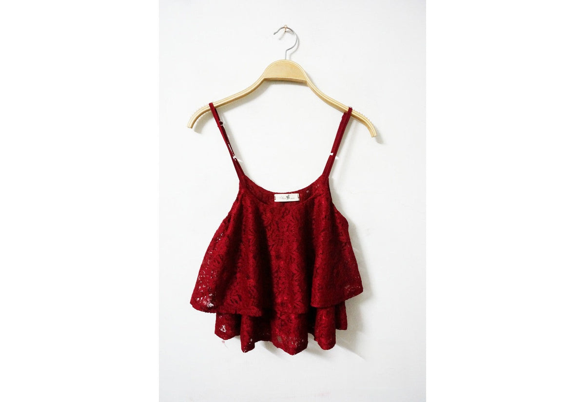Crop Top Jessie indossato vita alta — Dream Shop