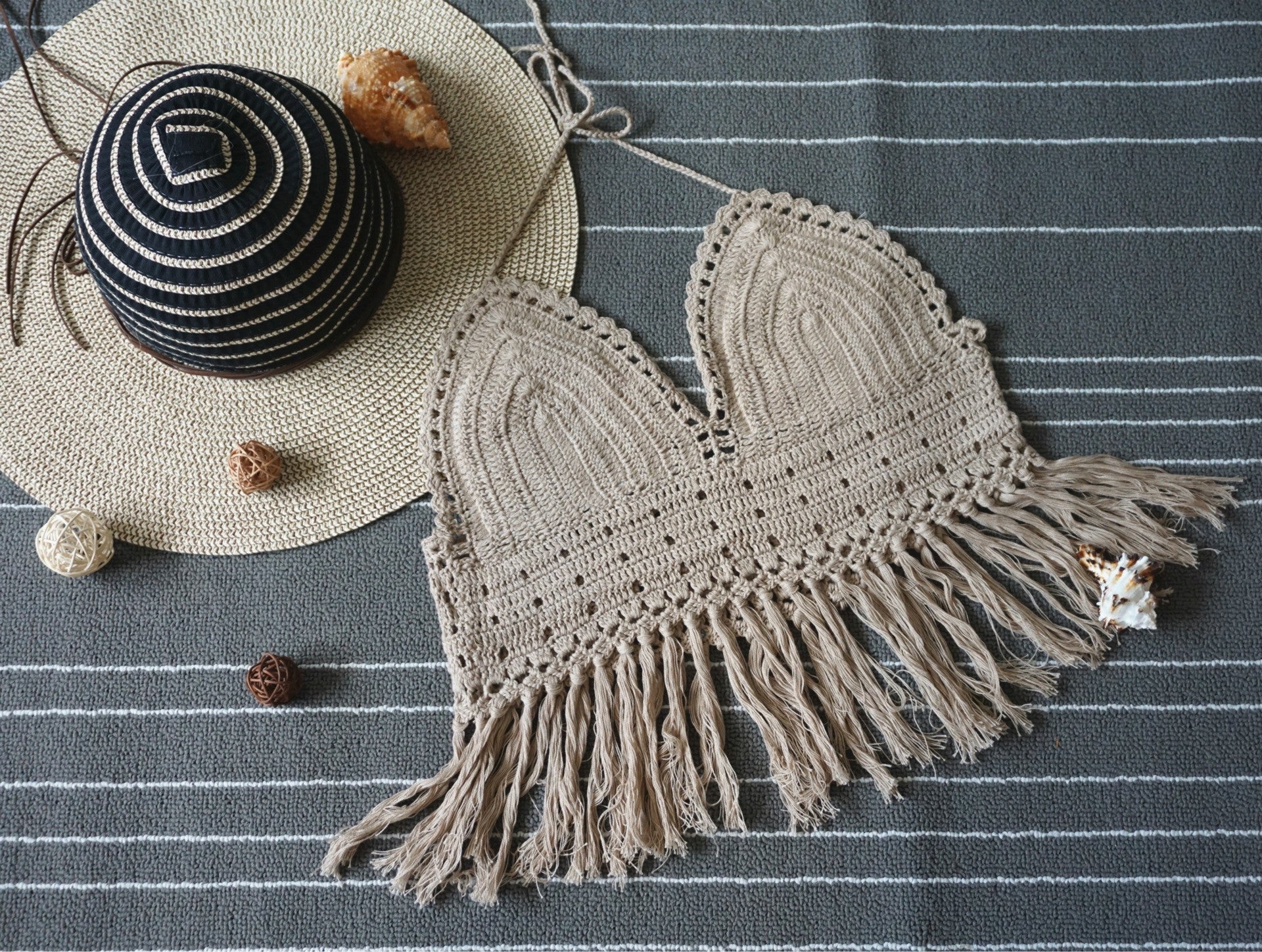 Junka Uncinetto Crop Top