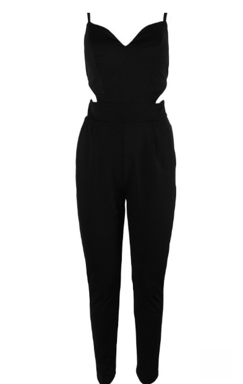 Jumpsuit Royal schiena nuda dettaglio — Dream Shop
