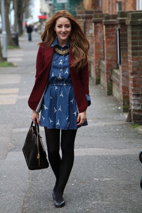 Denim Eiffel Dress