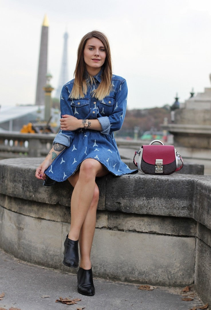 Denim Eiffel Dress