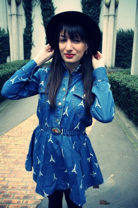 Denim Eiffel Dress
