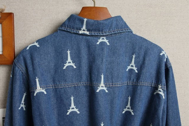 Denim Eiffel Dress
