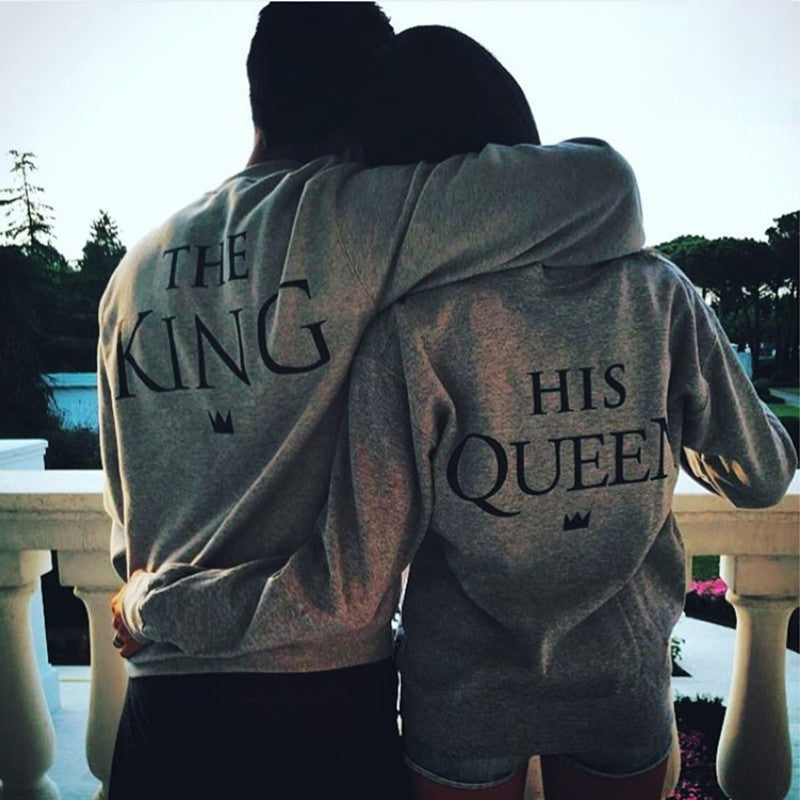 Hoodies The King - His Queen