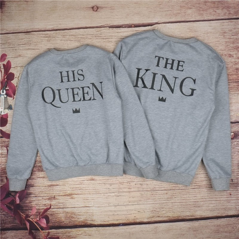 Hoodies The King - His Queen