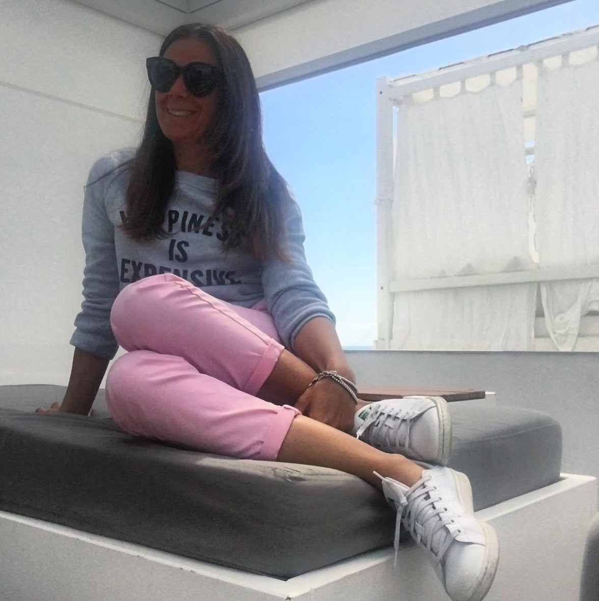 Felpa Happiness is expensive