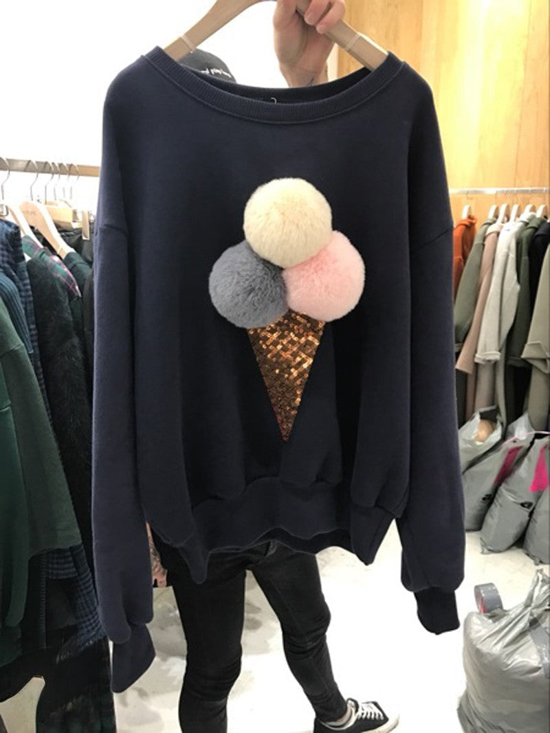 Felpa cono gelato colori disponibili — Dream Shop