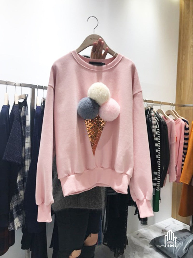 Felpa cono gelato total look — Dream Shop