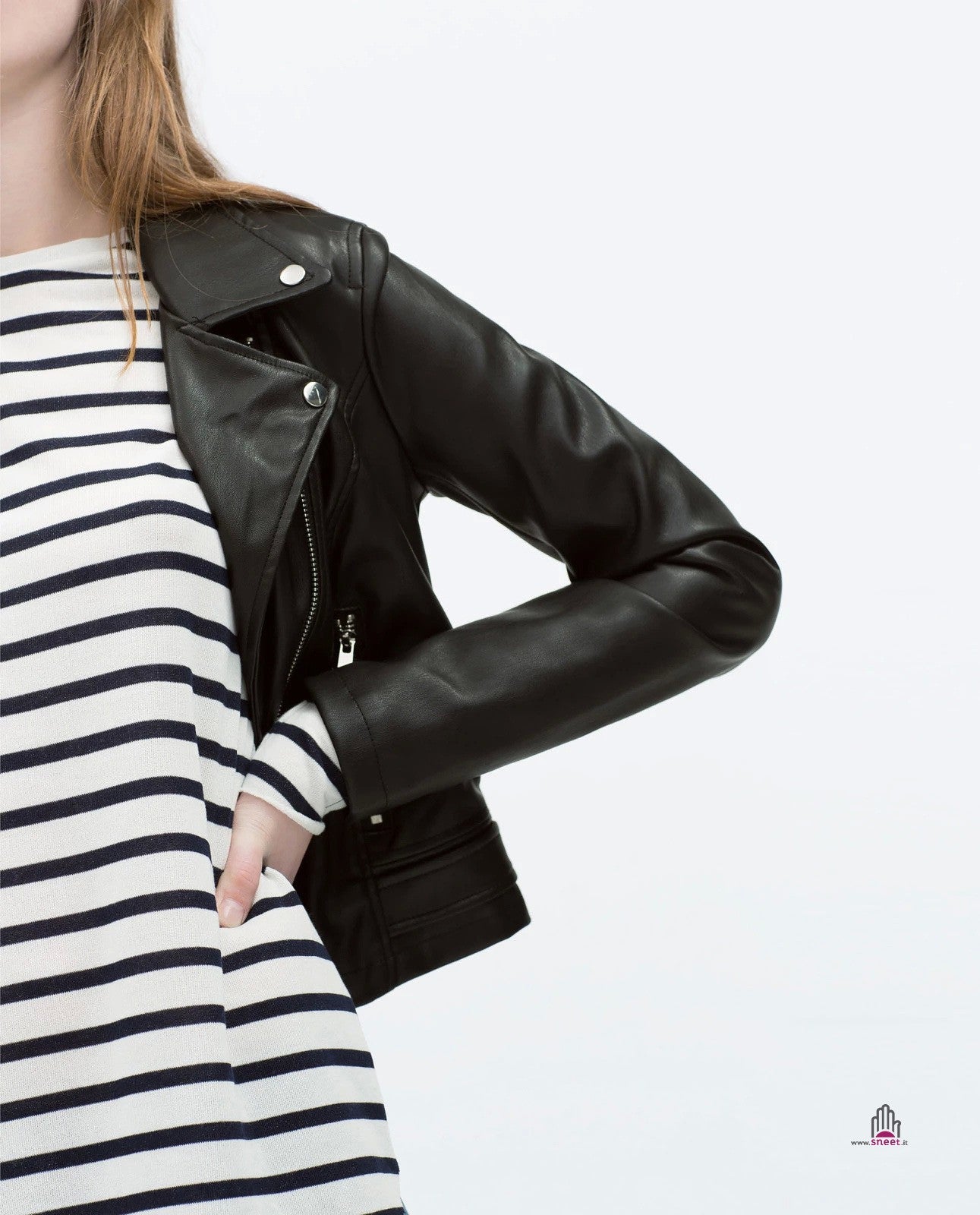 Giacca Ecopelle Finny