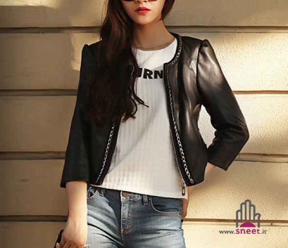 Giacca ecopelle Tiffany