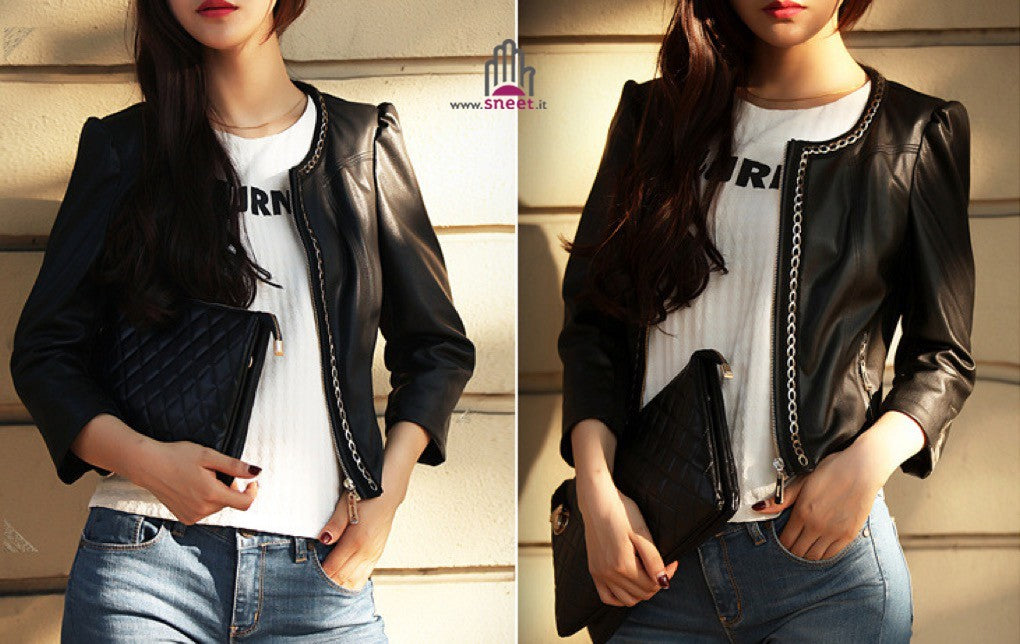 Giacca ecopelle Tiffany