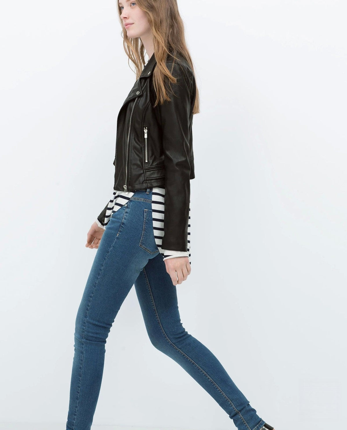 Giacca ecopelle Finny chiodo classico Dream Shop