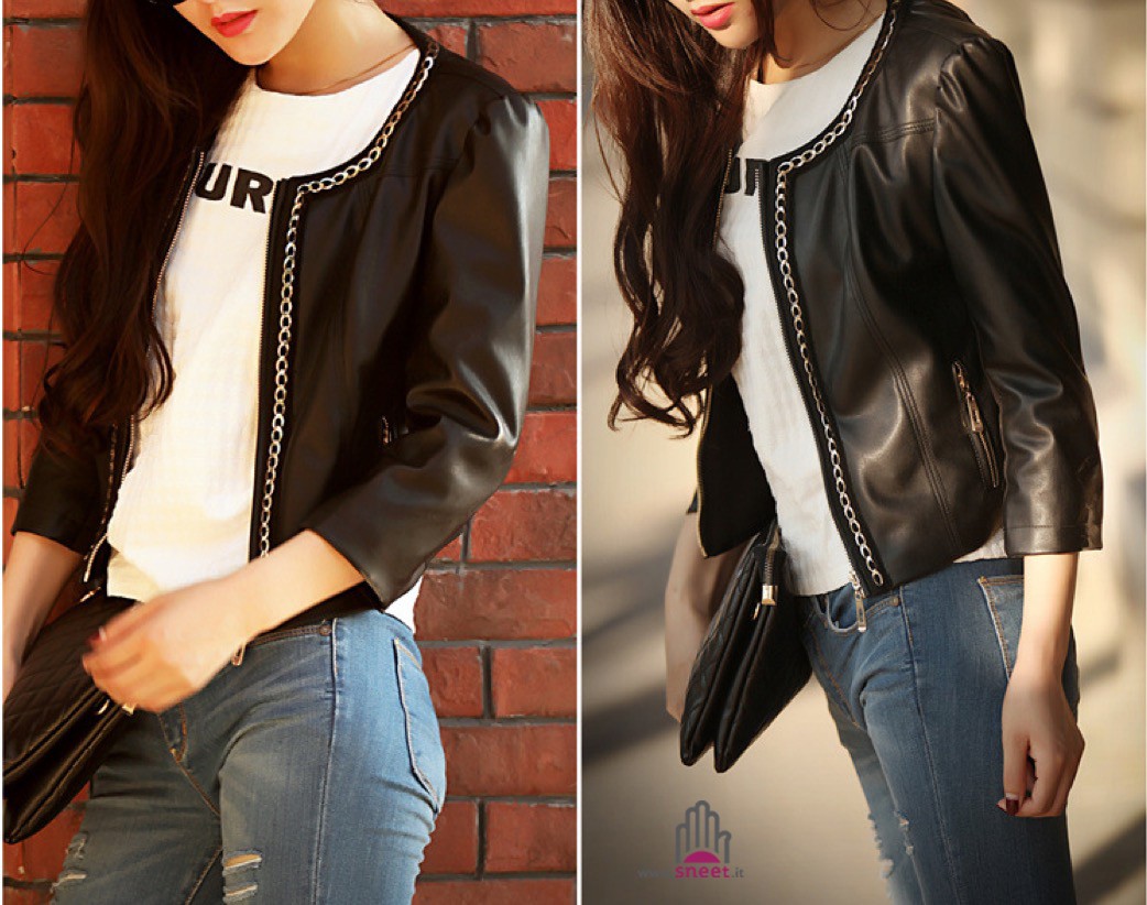 Giacca ecopelle Tiffany