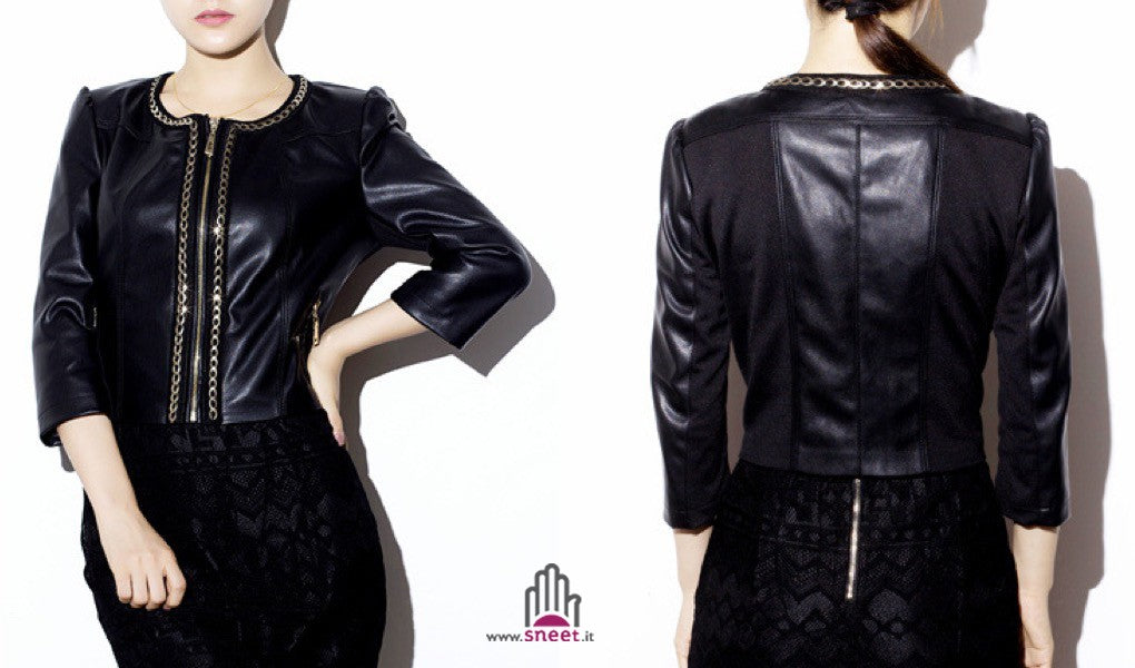 Giacca ecopelle Tiffany