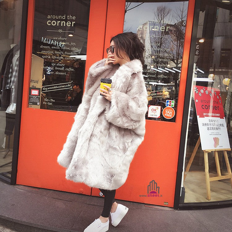 Maxi pelliccia Oklahoma