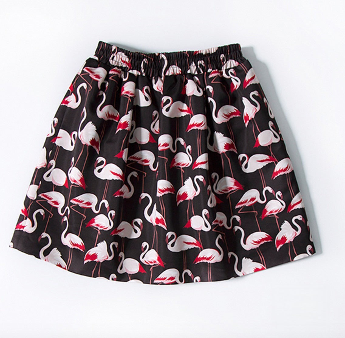 Gonna fenicotteri variante nera — Dream Shop