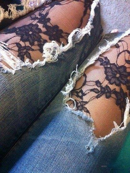 Leggings Roses Laces versione nera