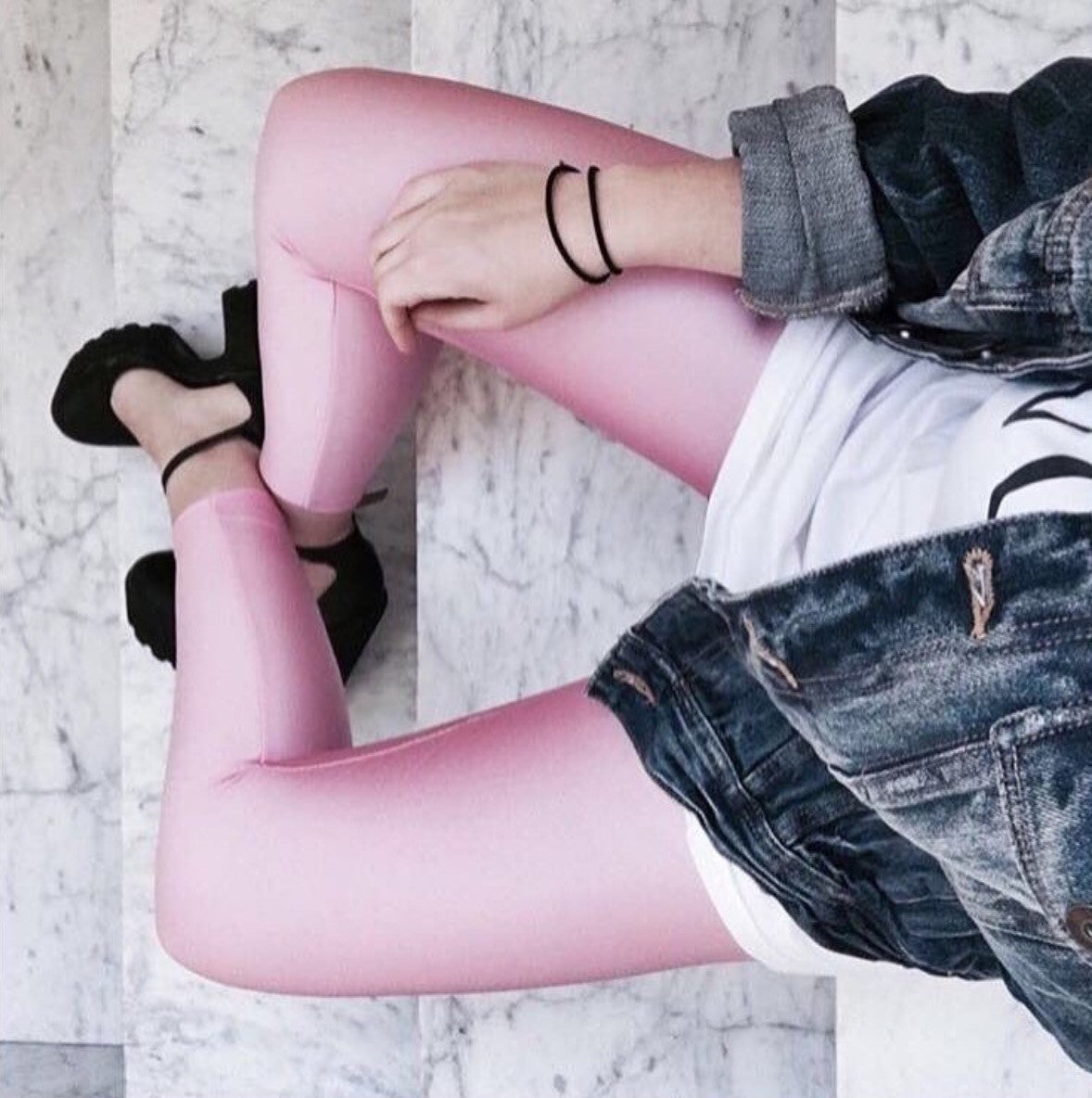 Leggings metallizzati Miami