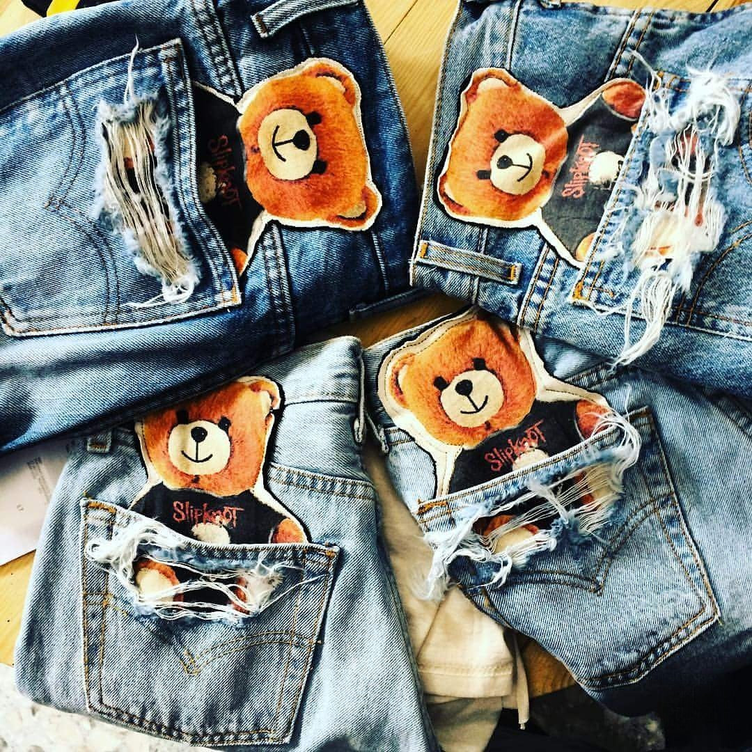 Levis 501 Slipknot toppa tasca posteriore
