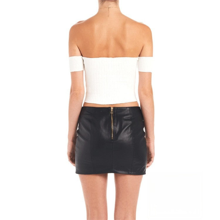 Toppino lacci Doroty dettaglio spalla — Dream Shop