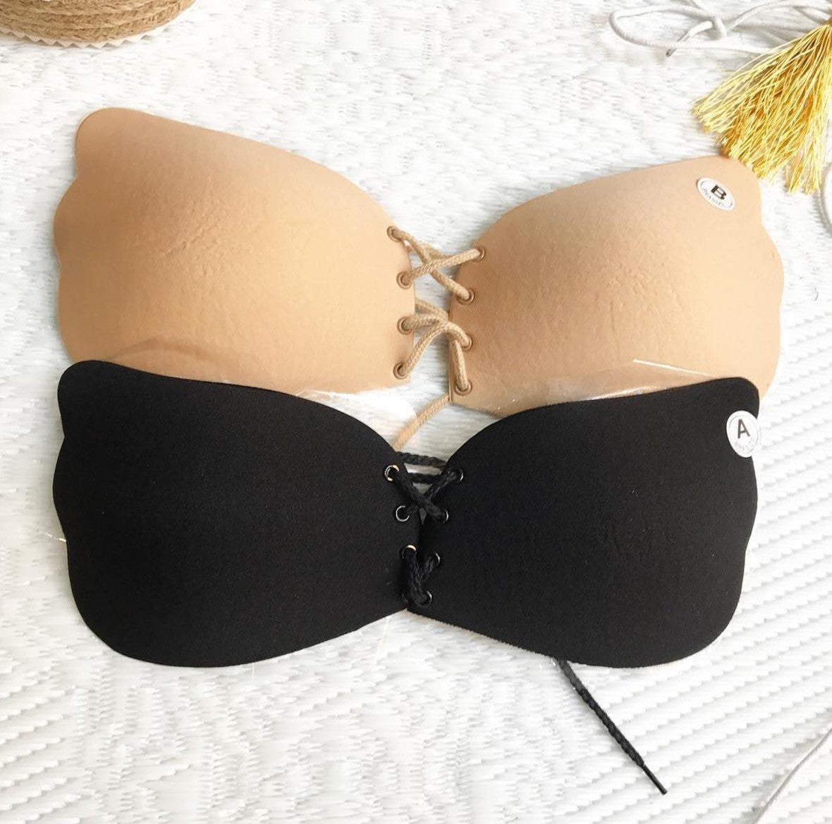 Reggiseno adesivo pushup invisible - Nero