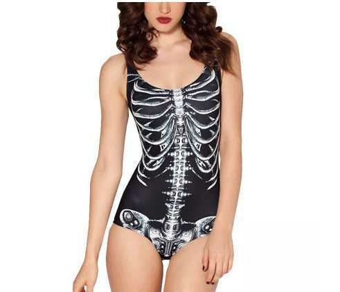 Body Scheletron Bianco vista posteriore | Dream Shop