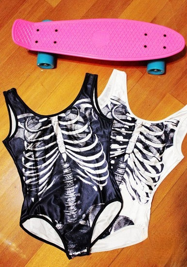 Body Scheletron Nero indossato | Dream Shop