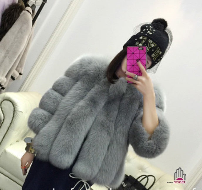 Pelliccia short Sayona