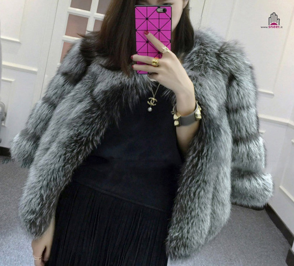 Pelliccia short Sayona