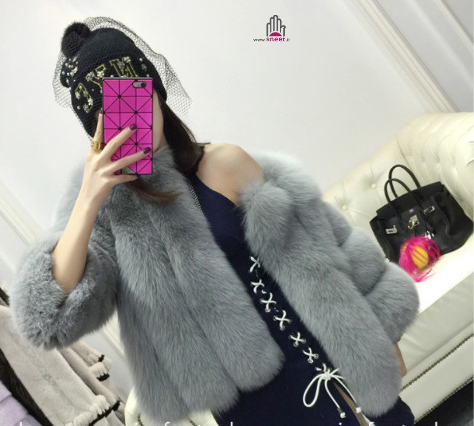 Pelliccia short Sayona