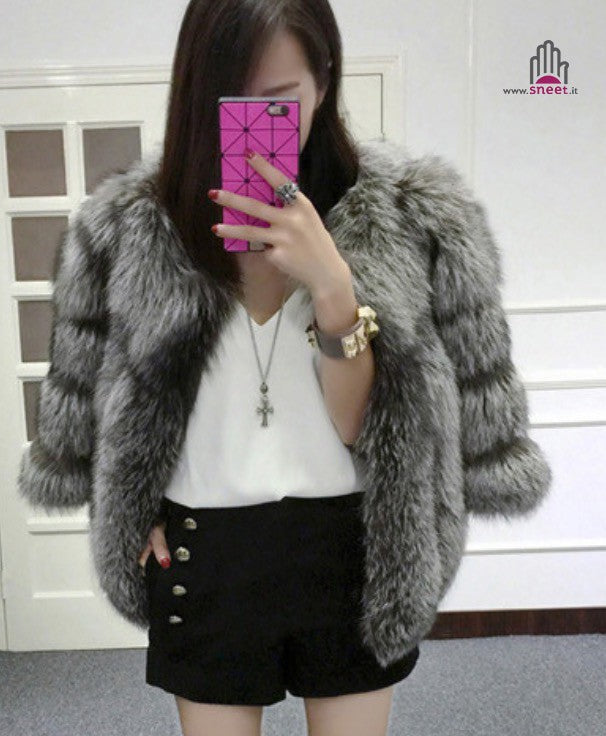Pelliccia short Sayona
