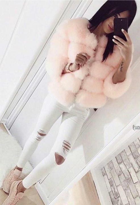 Abrigo de piel Quinzia