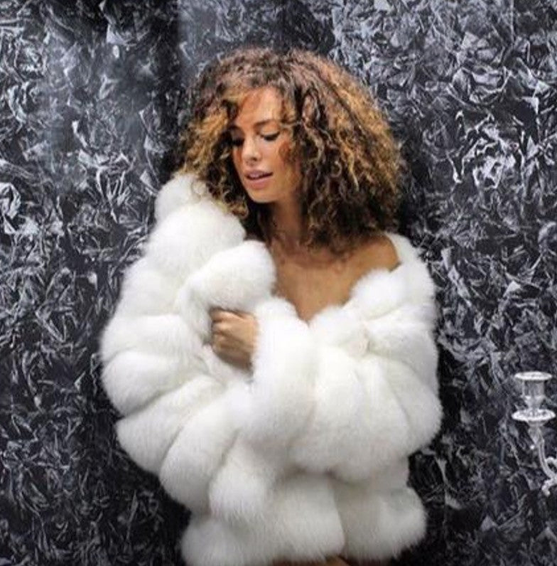 Abrigo de piel Quinzia