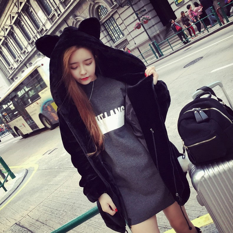 Pelliccia Sweet Bear Black