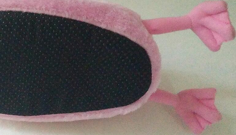 Pantofole pink flamingo