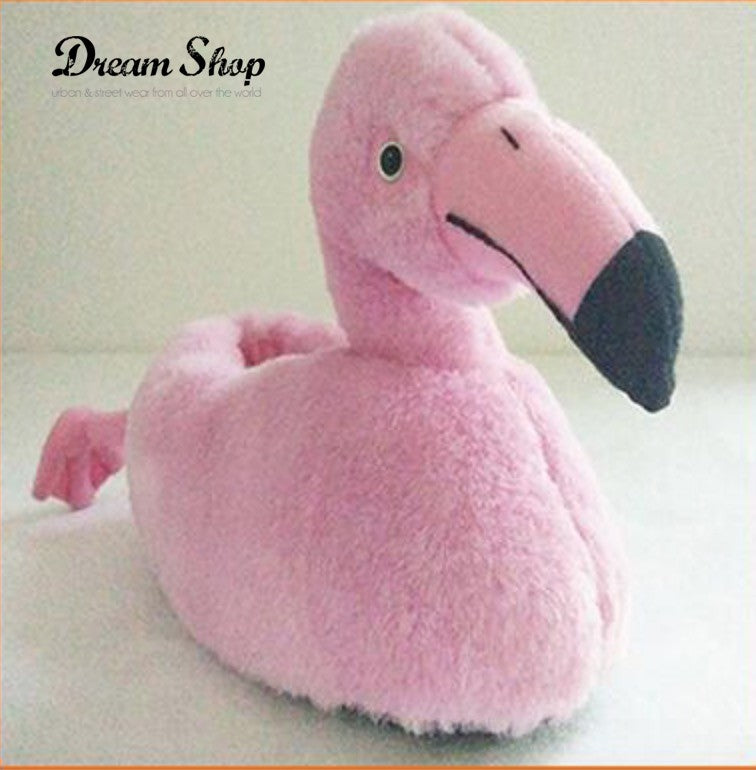 Pantofole pink flamingo