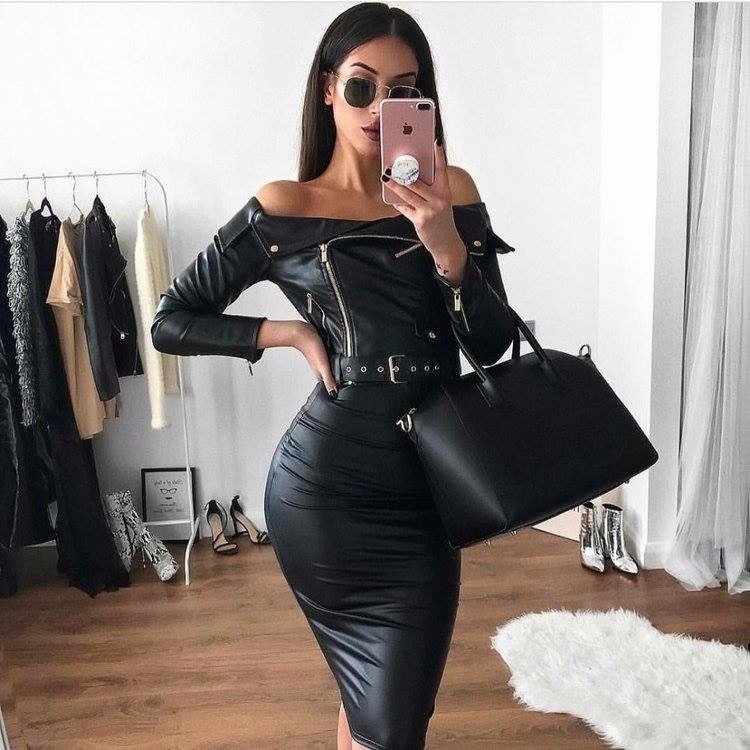 Giacca ecopelle Shoulderoff