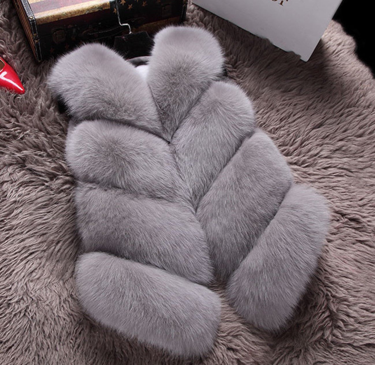 Smanicato ecopelliccia Klarissa